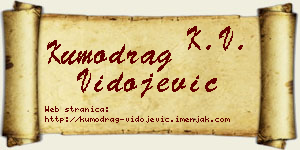 Kumodrag Vidojević vizit kartica